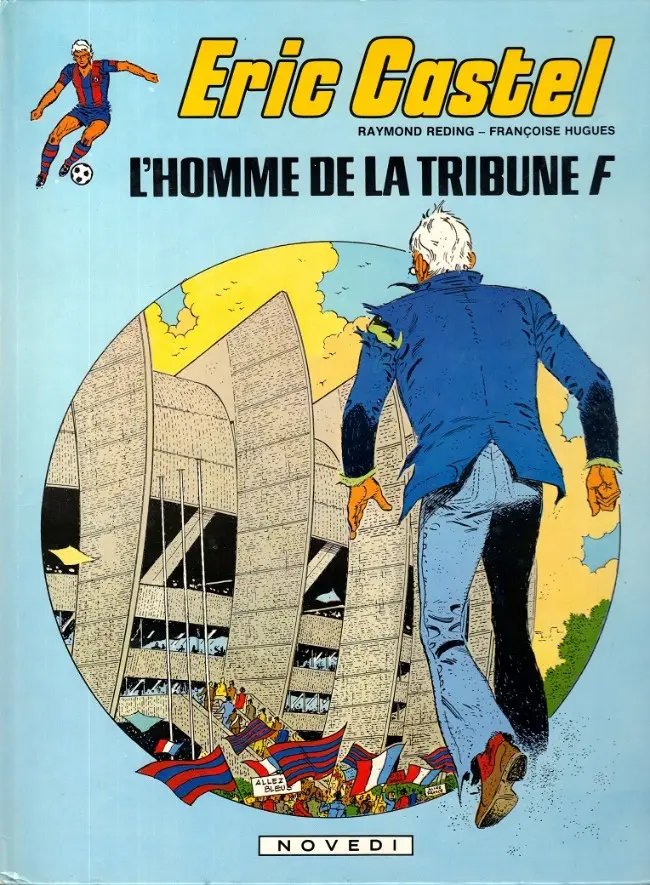 Homme de la tribune F (L') - Série Eric Castel - 9782010081590
