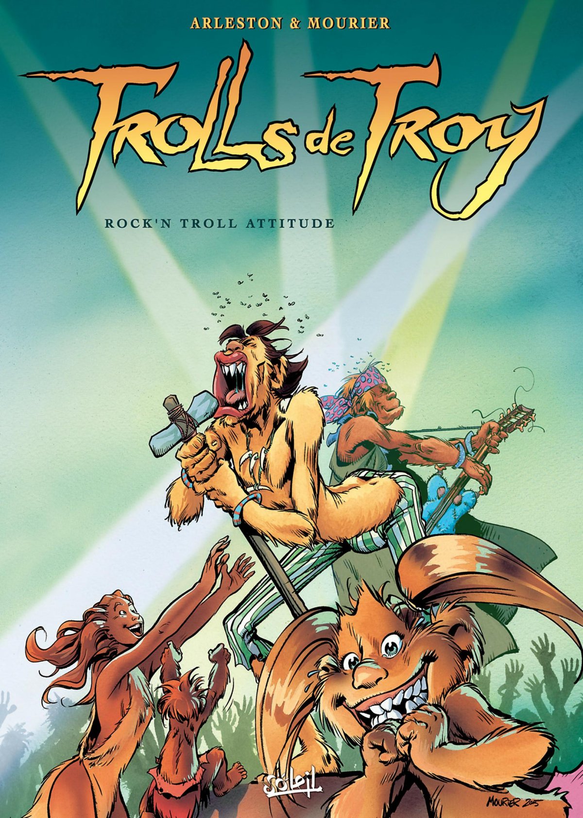Rock'n Troll attitude - Série Trolls de Troy - 9782849460542