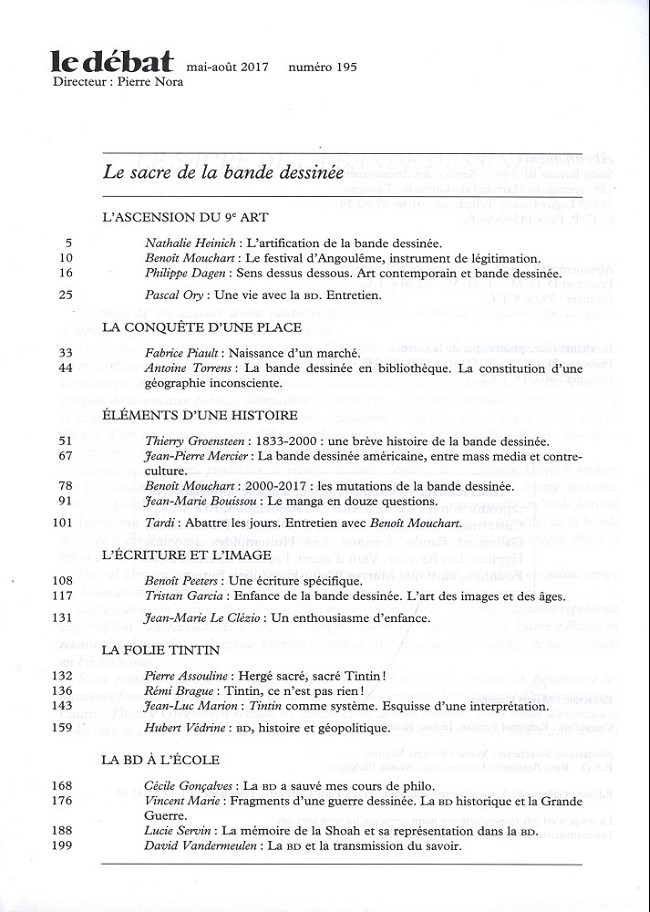 Sacre de la bande dessinée (Le) - Extrait 1