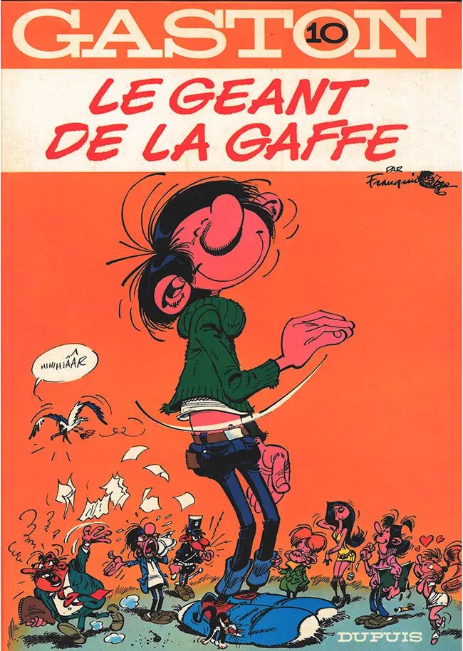 Géant de la gaffe (Le) - Série Gaston (série classique) - 9782800100920