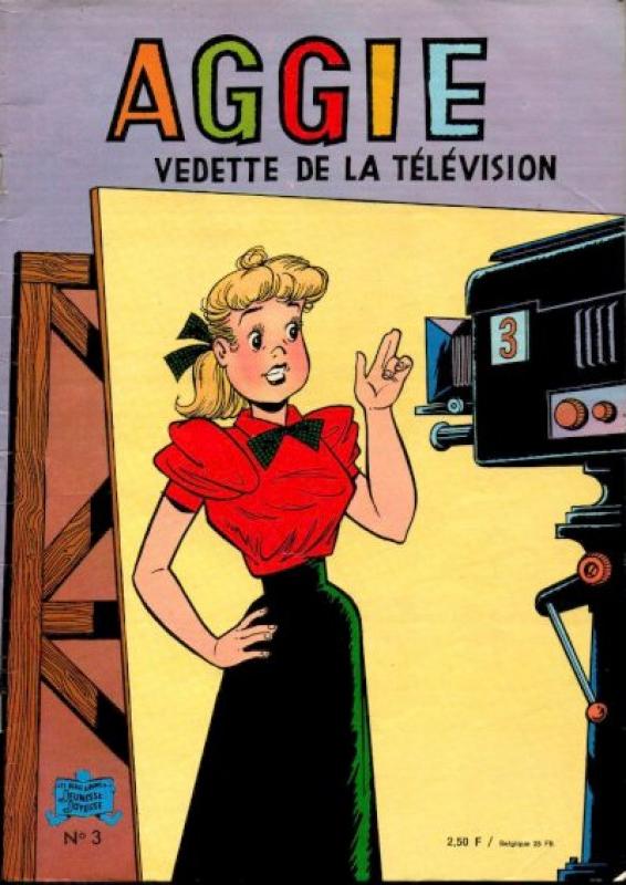 Aggie vedette de la télévision