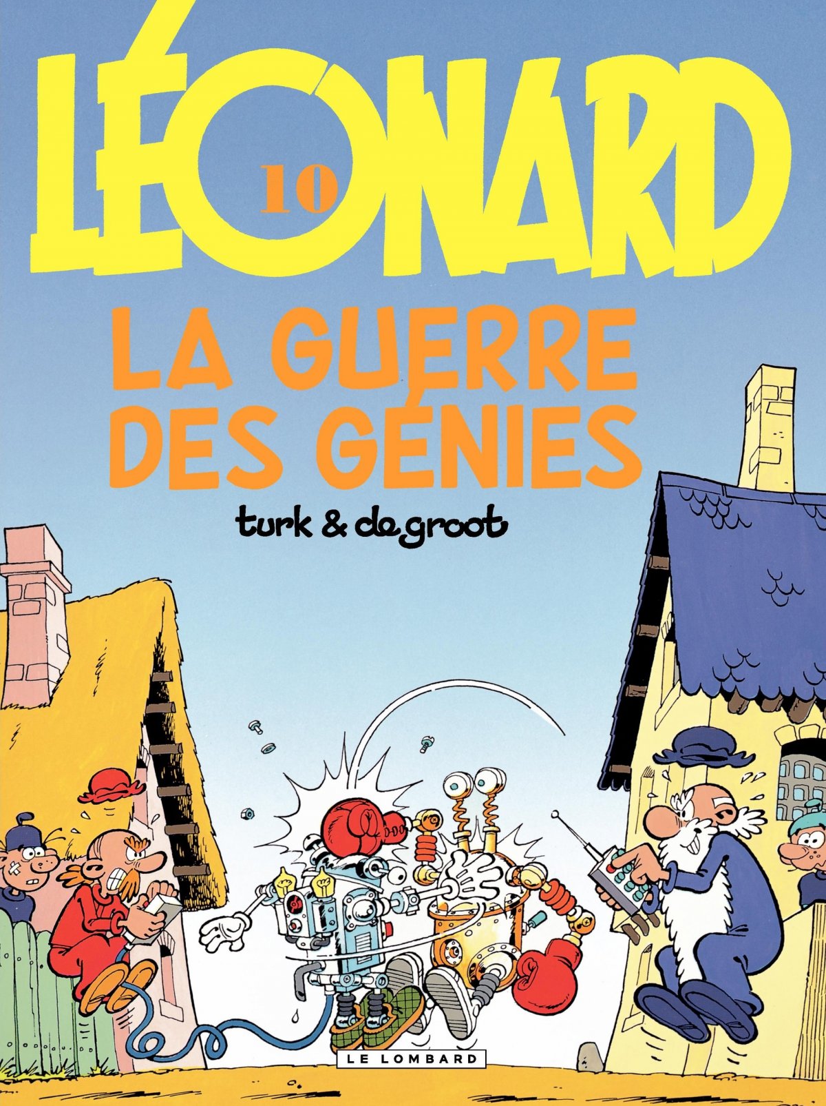 Guerre des génies (La) - Série Léonard - 9782803638482