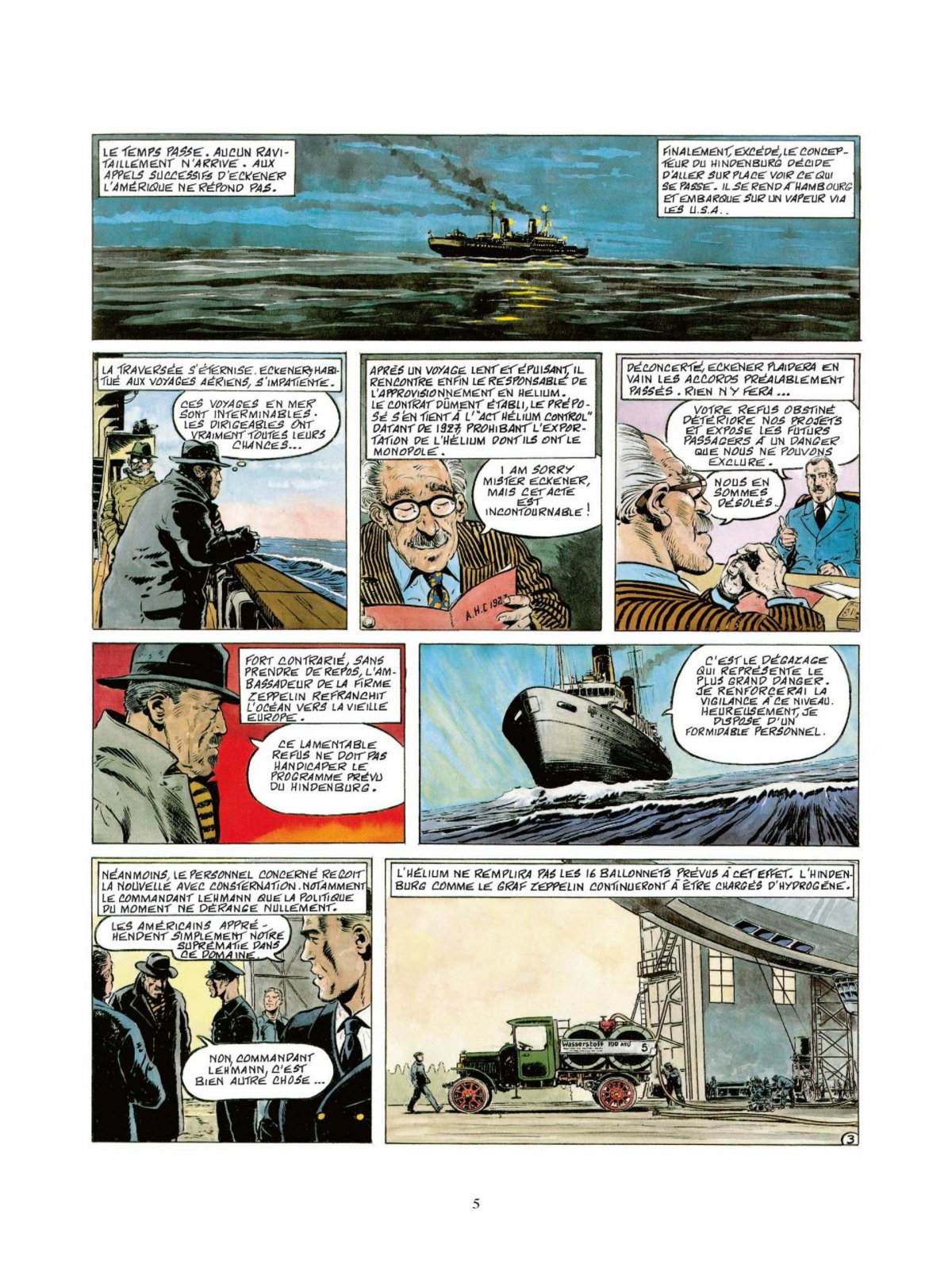 Hindenburg D-LZ 129 - Extrait 1