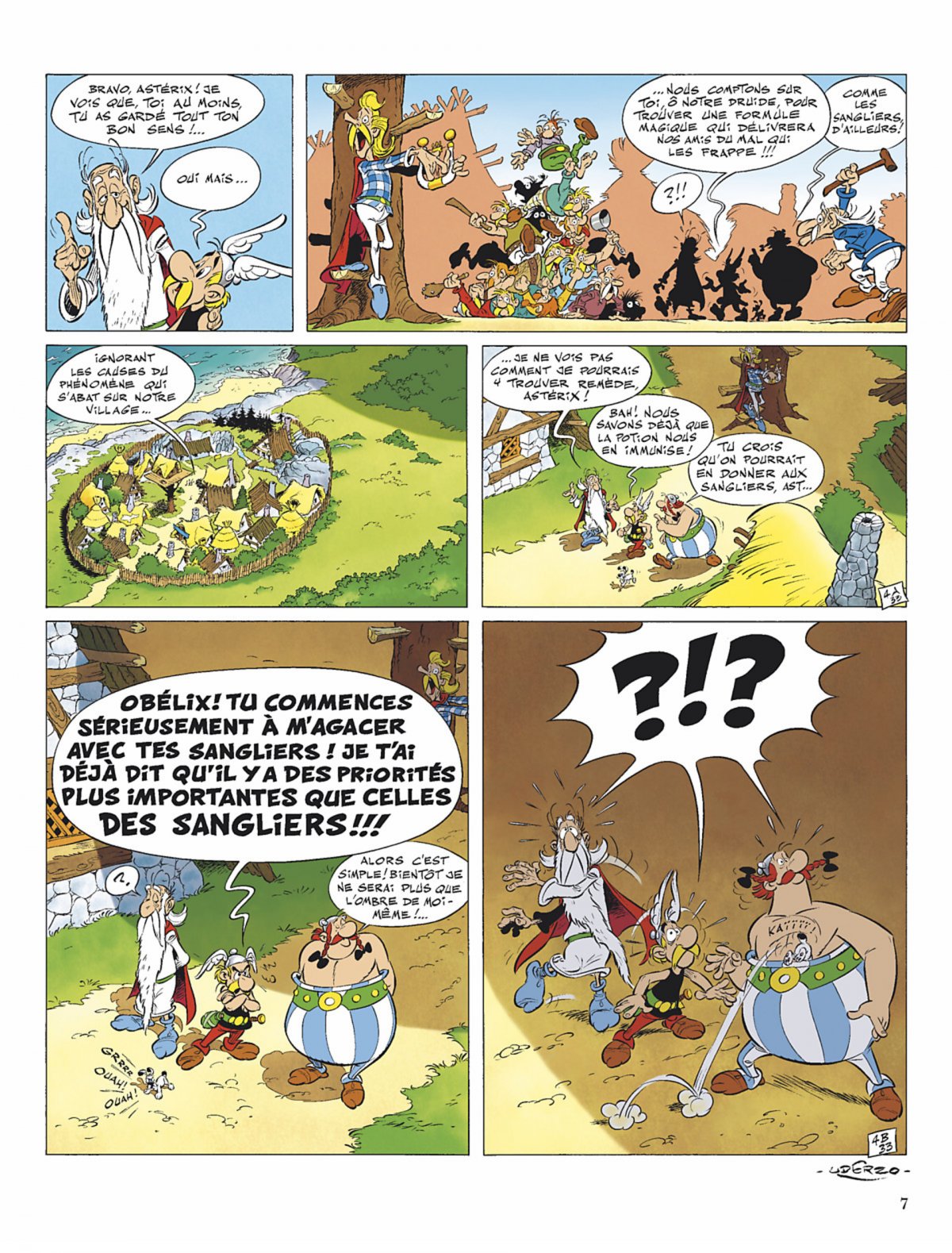 Le Ciel Nous Tombe Sur La Tete Ciel lui tombe sur la tête (Le) (par Albert Uderzo) Tome 33 de la série