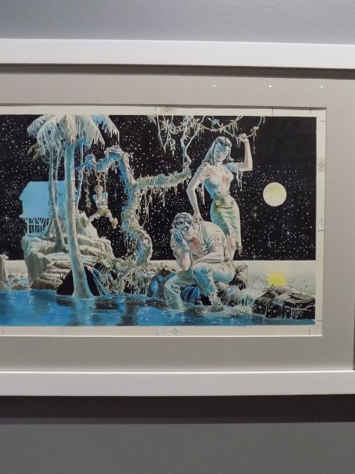 La réédition du Spirit par Denis Kitchen s'accompagnait de couvertures inédites en couleurs directes