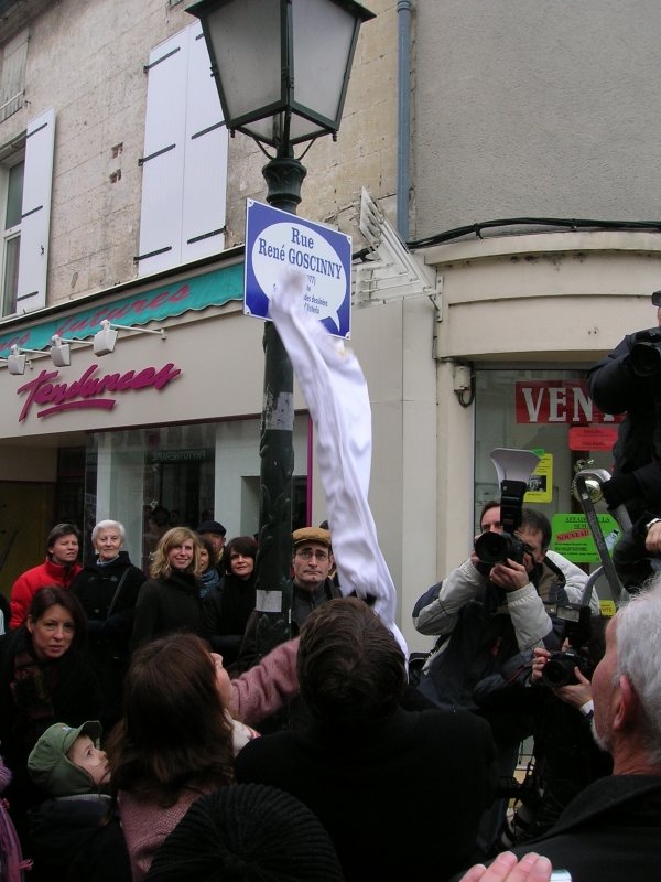 La plaque dévoilée