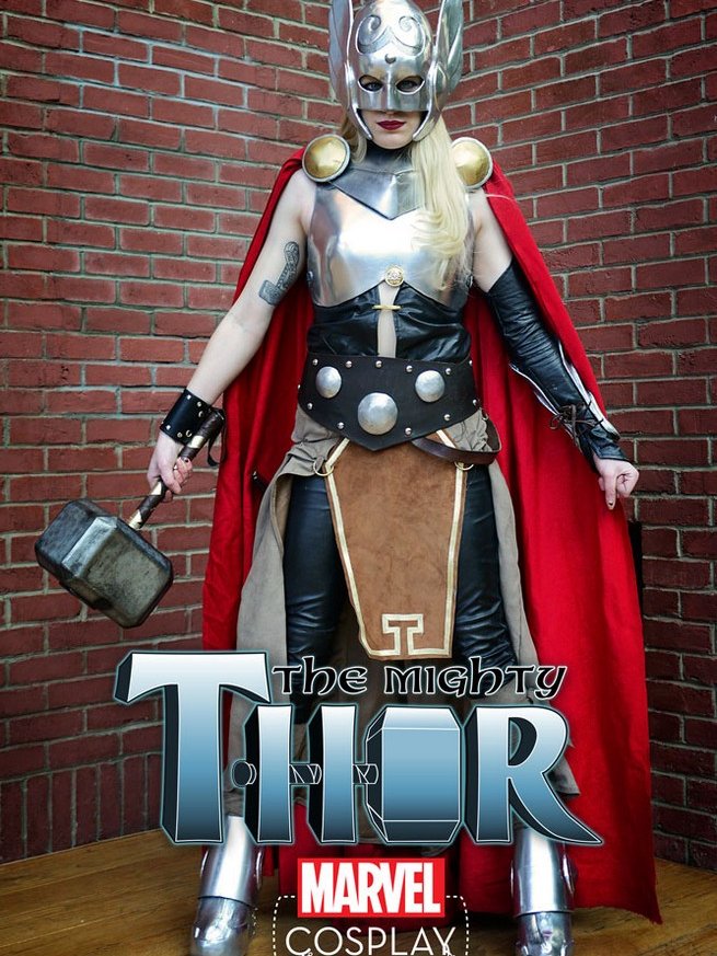 Marvel Cosplay Covers : Sarah Jean Maefs (The Mighty Thor #1)
