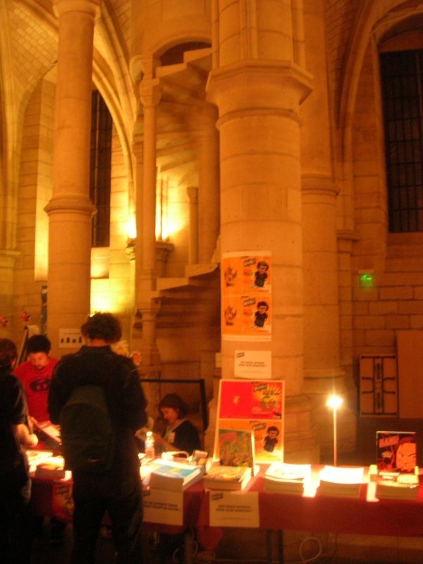 Le stand de la revue Bang !