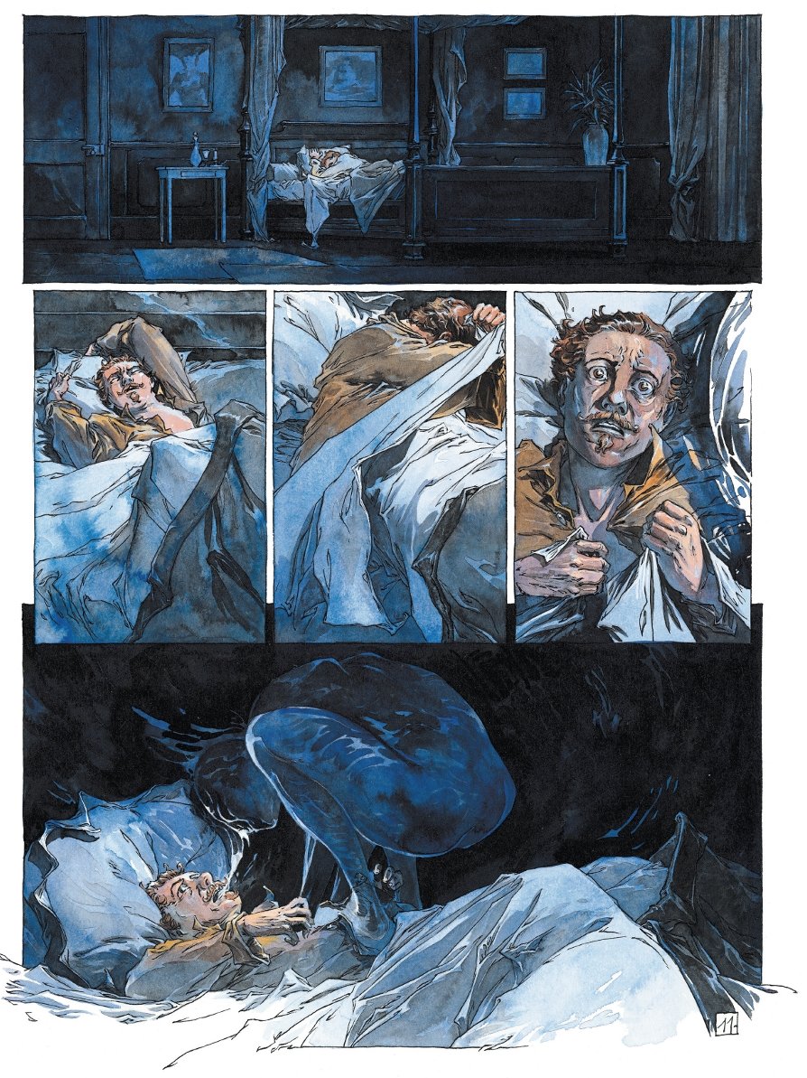 Le Horla (planche 11) © Guillaume Sorel / Rue de Sèvres