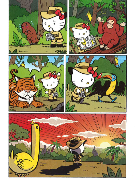 Hello Kitty en bande dessinée chez Kazé (1)