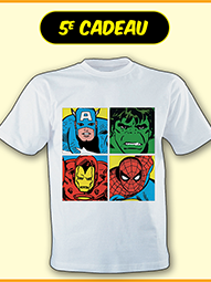 5 - Tee-Shirt Marvel