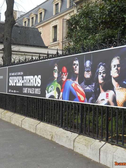 En photos : L'exposition SUPER-HÉROS : L'ART D'ALEX ROSS au Mona Bismarck American Center for art & culture (2014) - 02