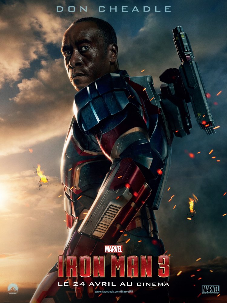 COLONEL JAMES RHODES (RHODEY) (Don Cheadle)
