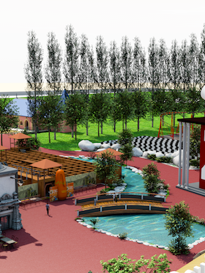 Parc Spirou - Mairie et Planetarium