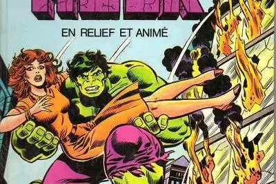 Série Incroyable Hulk en relief et animé (L')