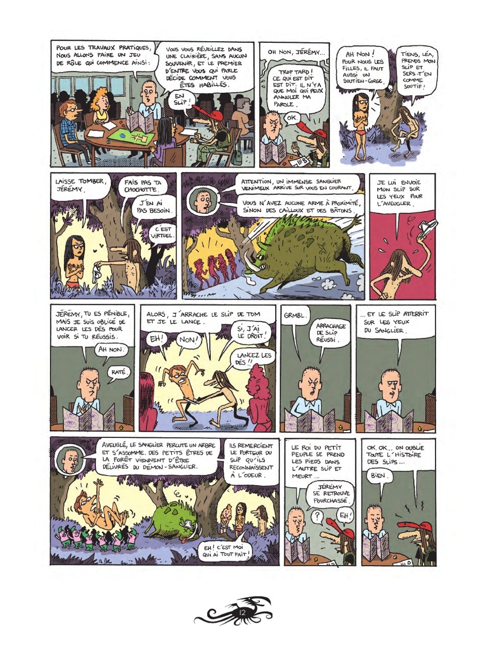 Kräkaendraggon (Lewis Trondheim et Mathieu Sapin) - Gallimard - Page 12