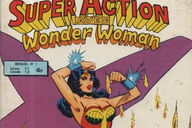 Série Super Action avec Wonder Woman