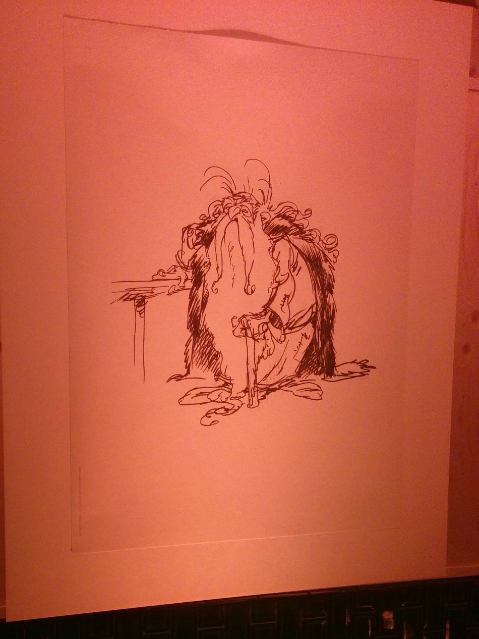 Etudes de personnages pour l'album Le Papyrus de César