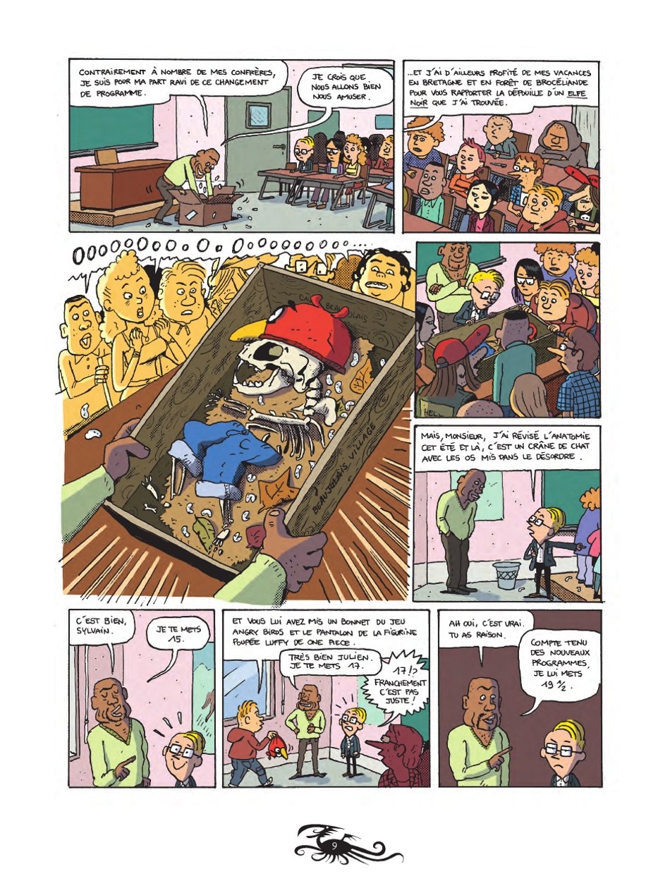 Kräkaendraggon (Lewis Trondheim et Mathieu Sapin) - Gallimard - Page 09