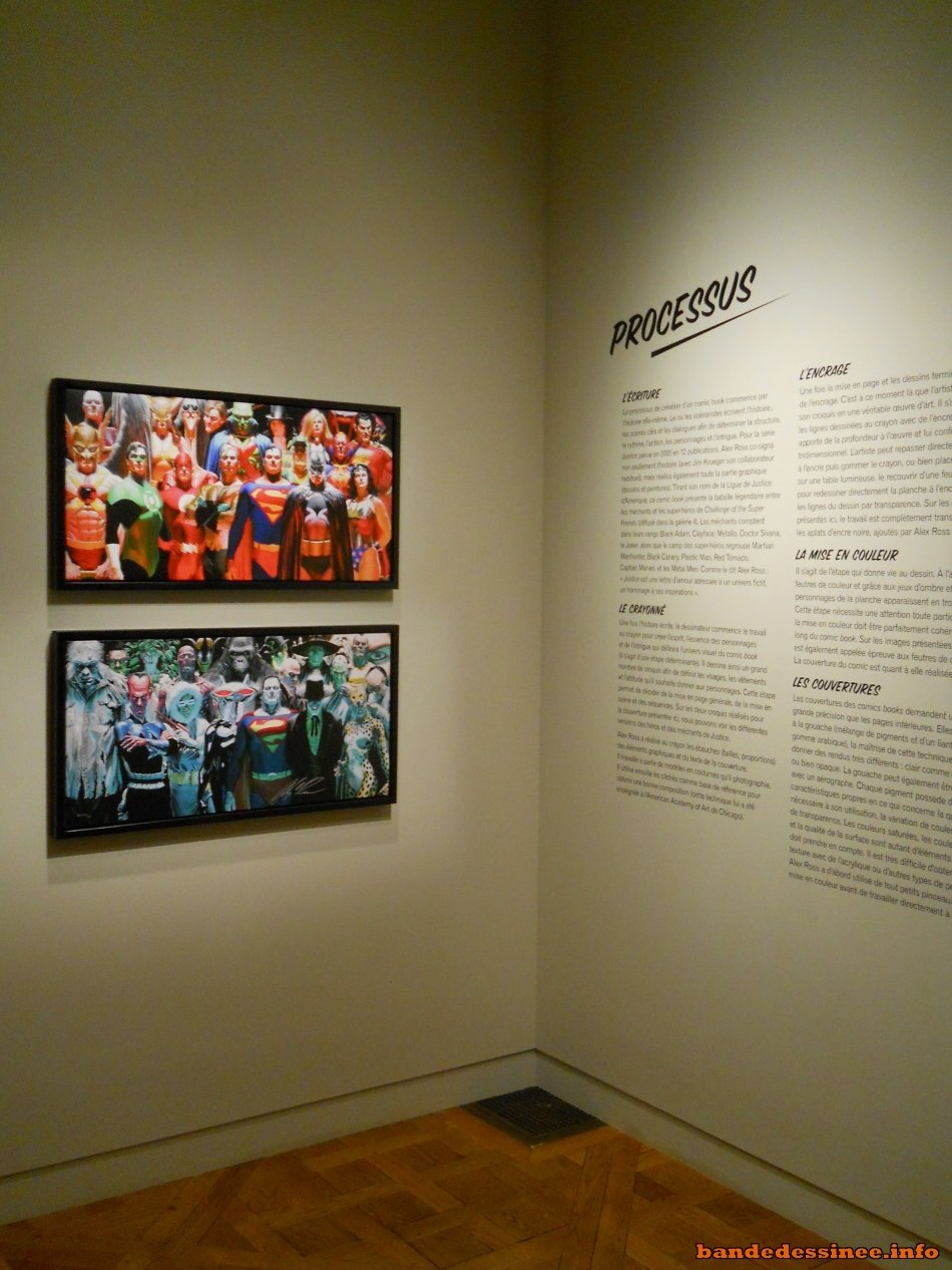 En photos : L'exposition SUPER-HÉROS : L'ART D'ALEX ROSS au Mona Bismarck American Center for art & culture (2014) - 11