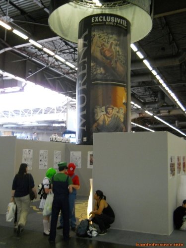 La série Murena disposait de son propre espace d'exposition