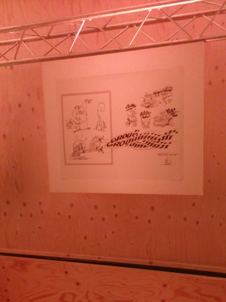 Dessins préparatoires et onomatopées