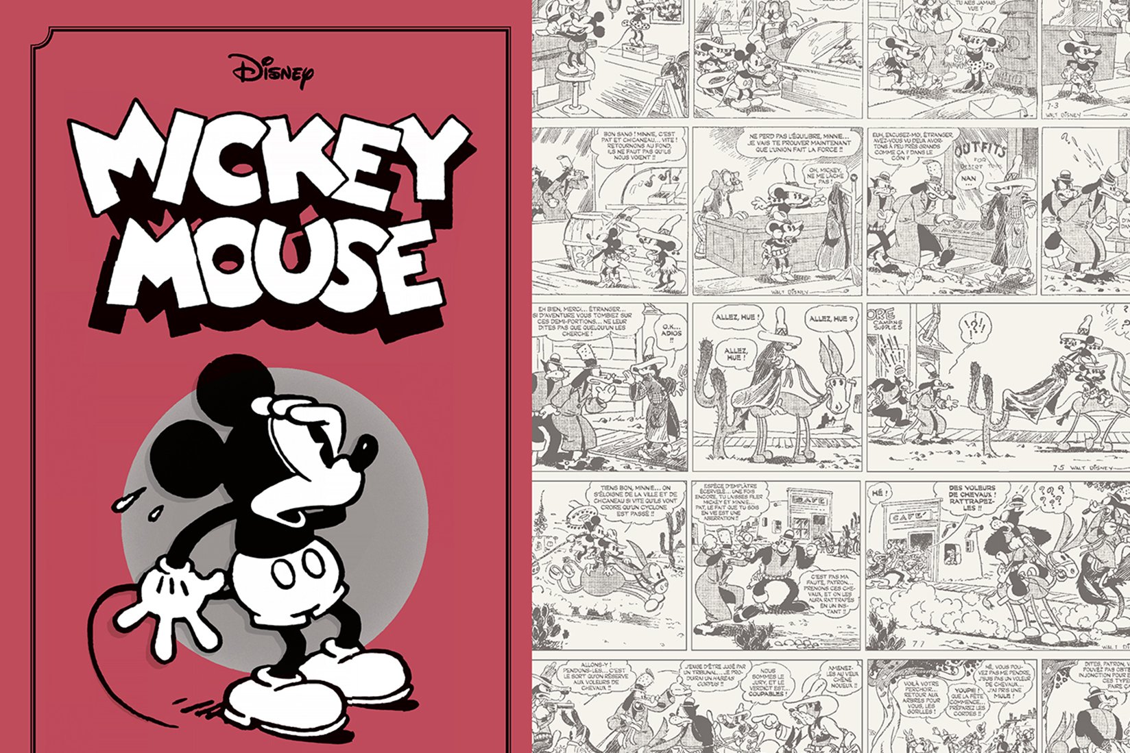 Série Mickey Mouse par Floyd Gottfredson N&B