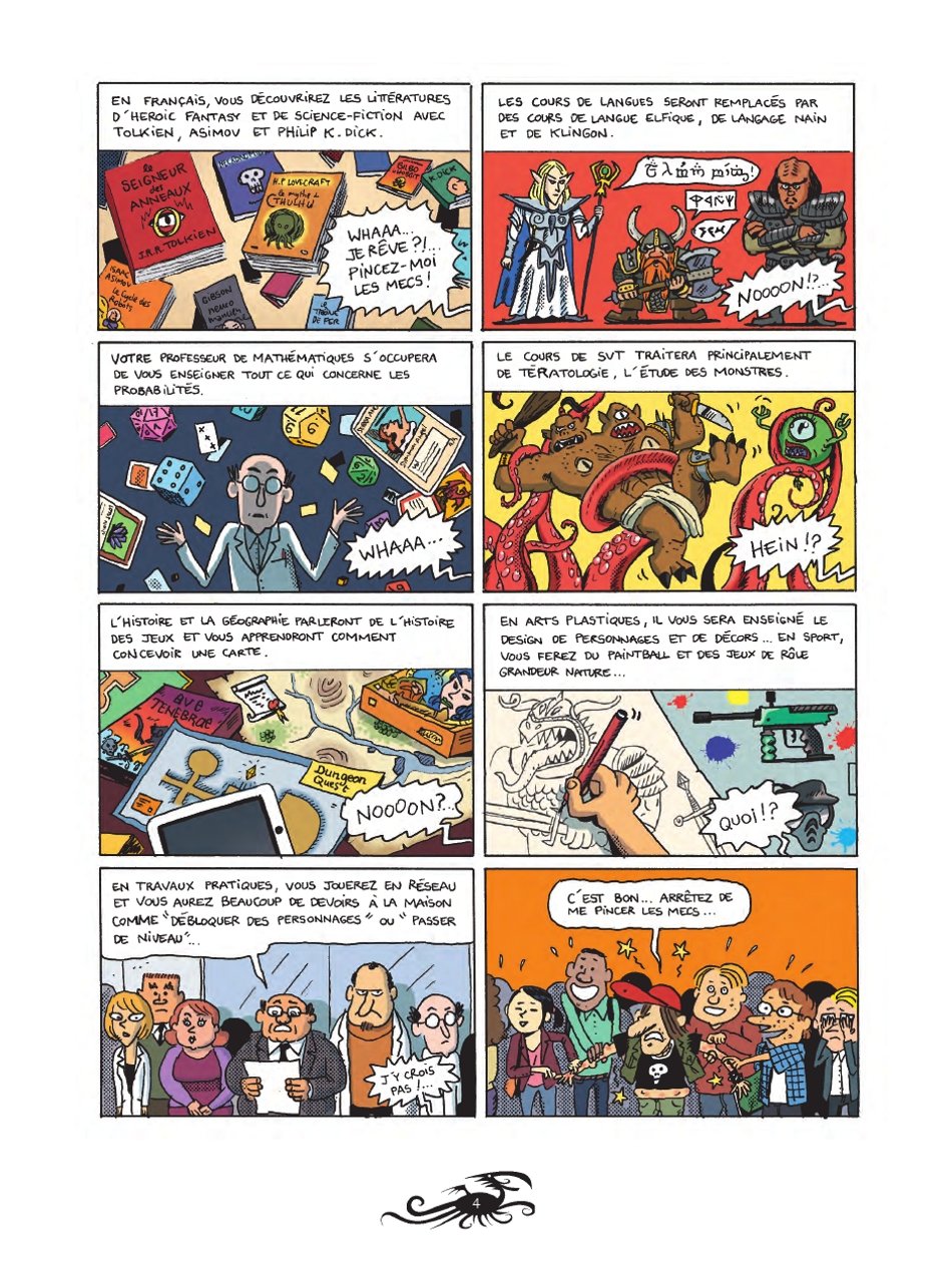 Kräkaendraggon (Lewis Trondheim et Mathieu Sapin) - Gallimard - Page 04