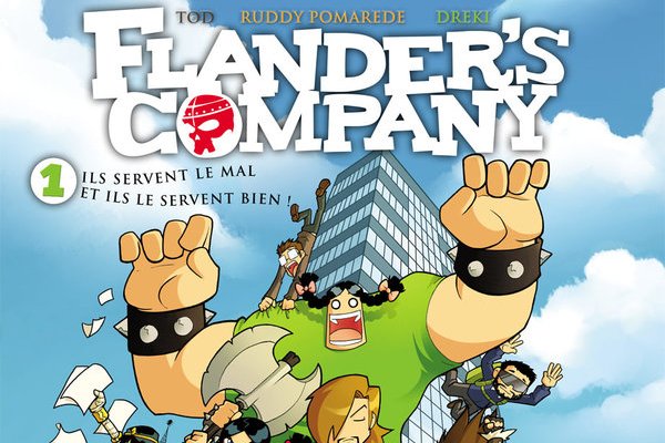 Série Flander's Company, La BD !
