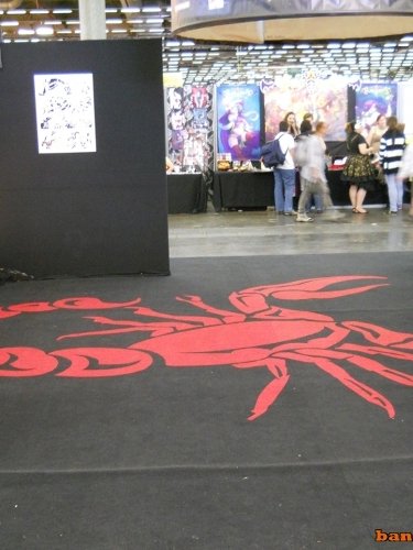 La série Le Scorpion avait son propre espace d'exposition