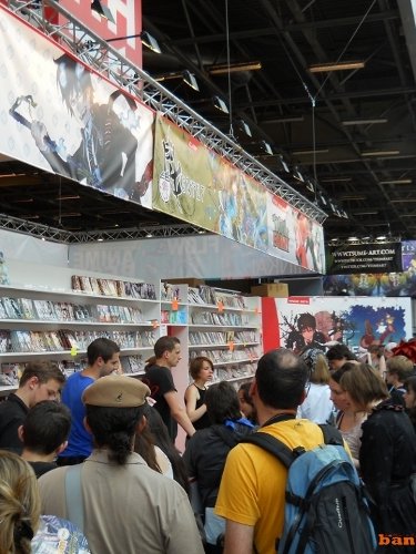 Une partie du stand Kazé Manga
