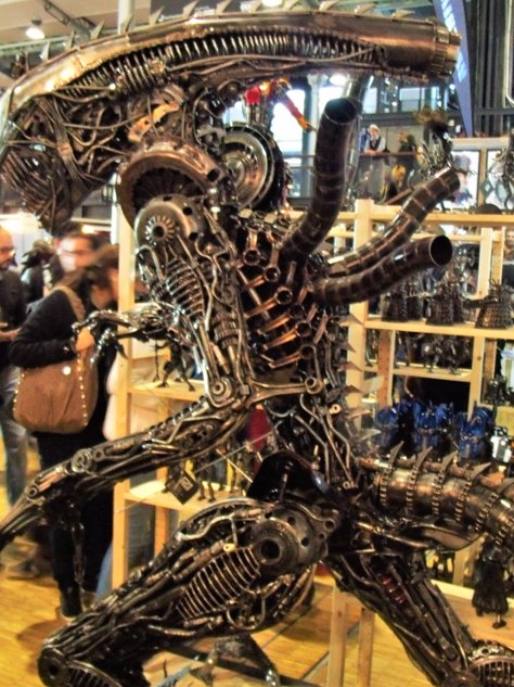 L'Alien était présent en chair et surtout en os