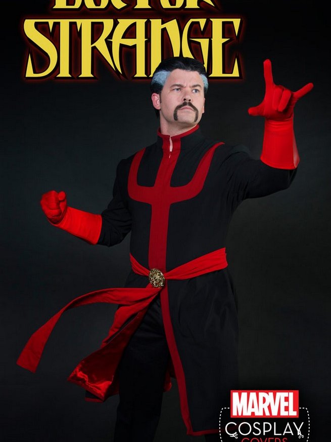 Marvel Cosplay Covers : Allen Lee Hansard (Doctor Strange #1)