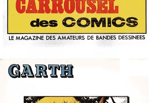 Série Carrousel des comics