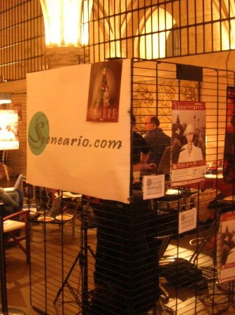 Le stand de notre excellent confrère sceneario.com