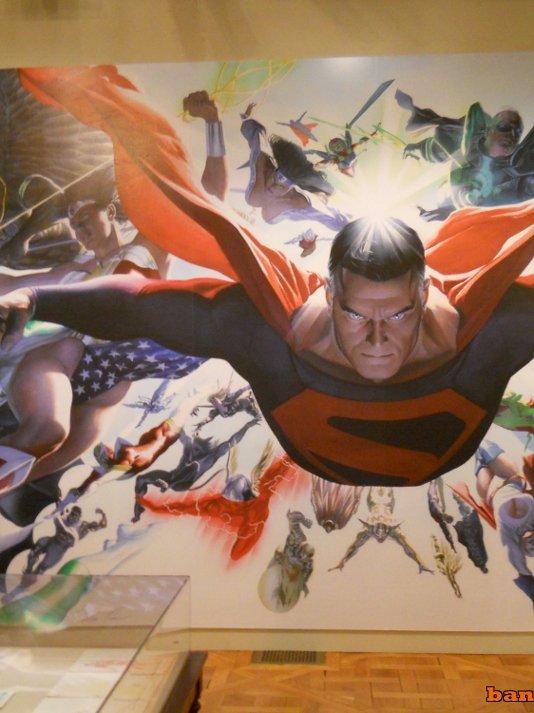 En photos : L'exposition SUPER-HÉROS : L'ART D'ALEX ROSS au Mona Bismarck American Center for art & culture (2014) - 09
