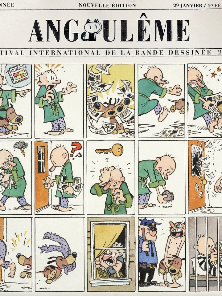 Angoulême 2015 : L'affiche de Bill Watterson