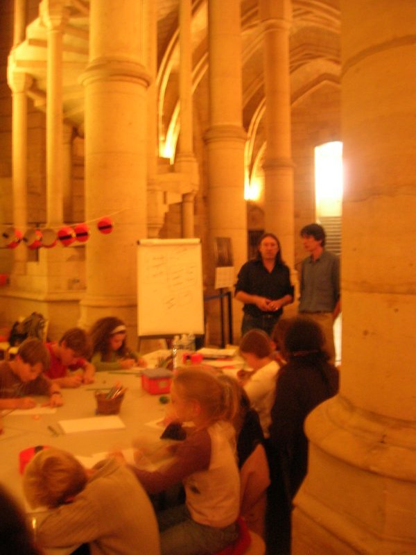 Un atelier jeunesse animé par le scénariste Rodolphe