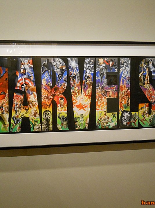 En photos : L'exposition SUPER-HÉROS : L'ART D'ALEX ROSS au Mona Bismarck American Center for art & culture (2014) - 14