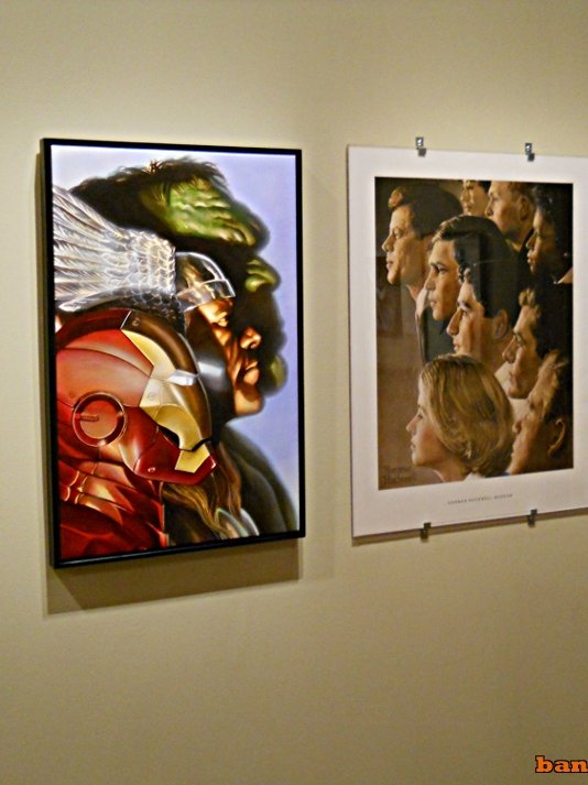 En photos : L'exposition SUPER-HÉROS : L'ART D'ALEX ROSS au Mona Bismarck American Center for art & culture (2014) - 06