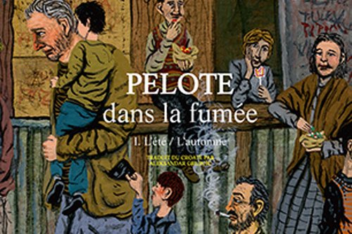 Pelote dans la fumée