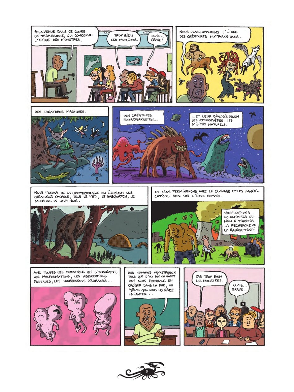 Kräkaendraggon (Lewis Trondheim et Mathieu Sapin) - Gallimard - Page 08