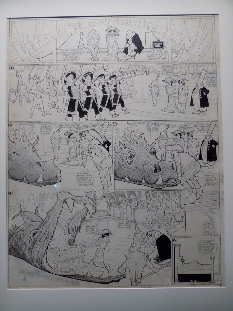 Richesse du trait et maîtrise de la perspective, deux constantes de l'oeuvre de Winsor McCay