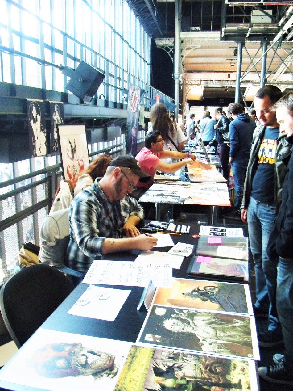 L'Artist Alley de ce Comic Con Paris 2016