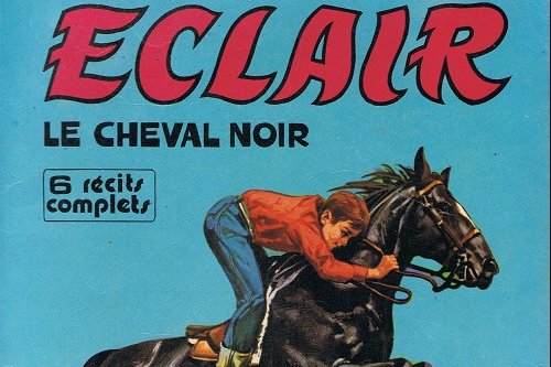 Série Éclair le cheval noir