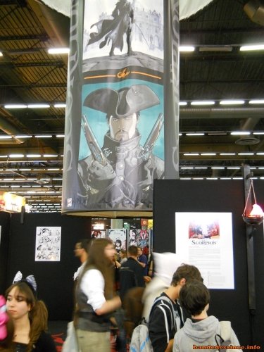 L'espace dédié à la série Le Scorpion