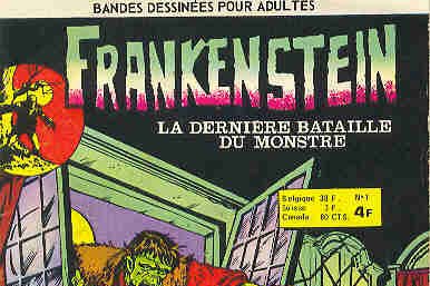 Série Frankenstein (Revue Arédit)