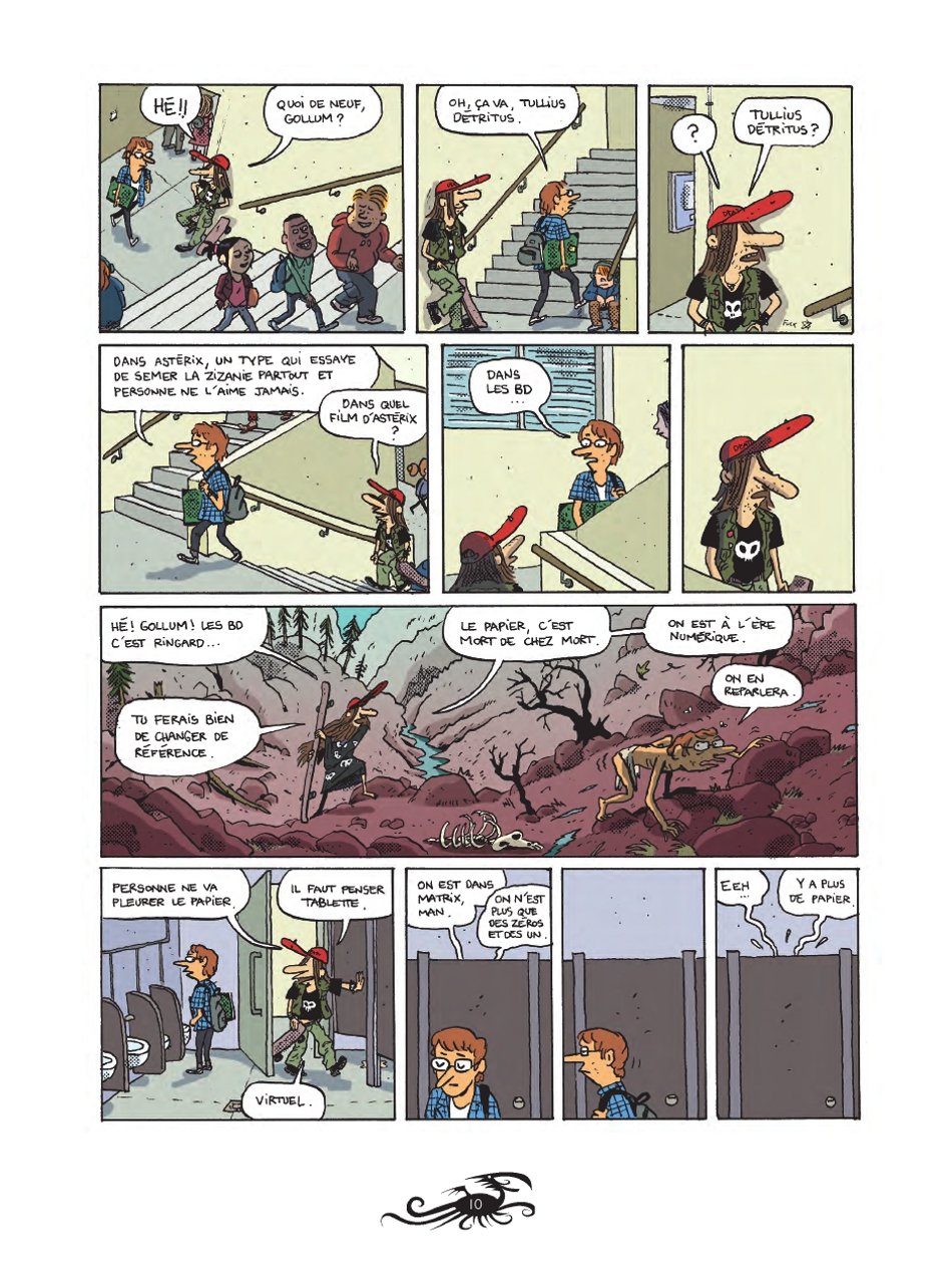 Kräkaendraggon (Lewis Trondheim et Mathieu Sapin) - Gallimard - Page 10