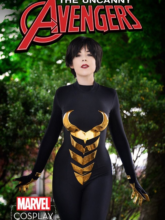 Marvel Cosplay Covers : Miss Kit Quinn (Uncanny Avengers #1)