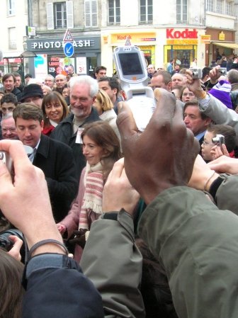 Une foule compacte !